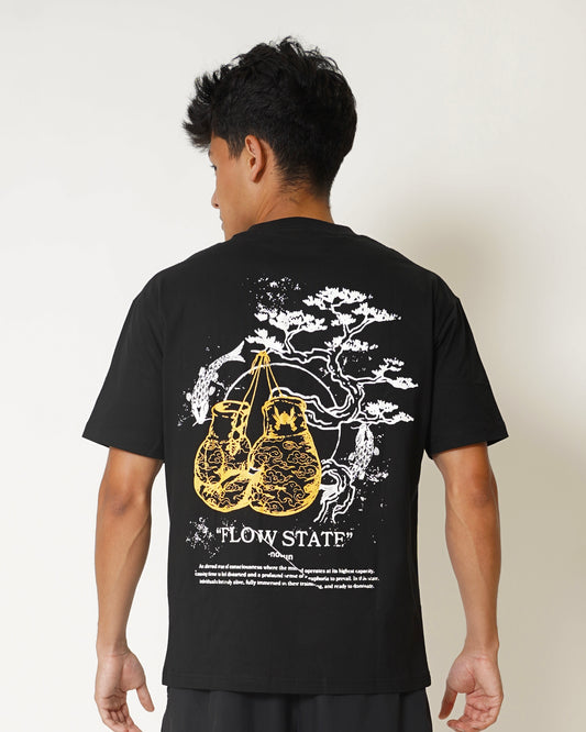 "Flow State" Black T-Shirt