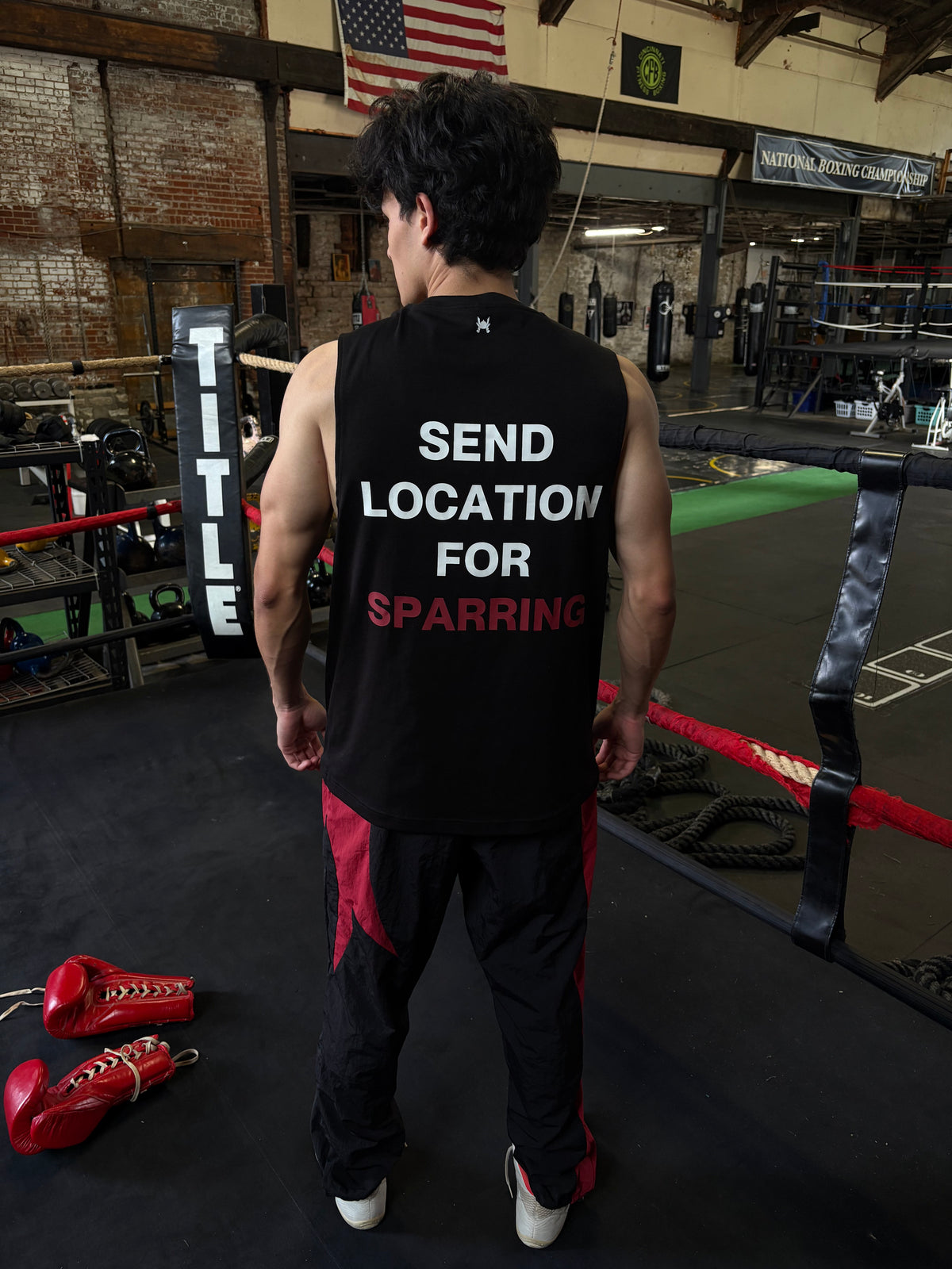 "Send Location For Sparring" Tank